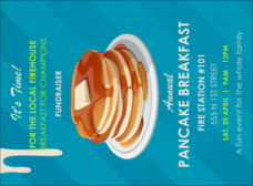 Pancake Breakfast Invitation