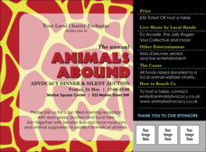 Animal Print Giraffe Invitation