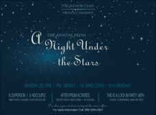 Star Theme Invitation