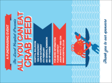 Crab Feed Invitation