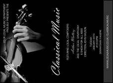Classical Music Invitation