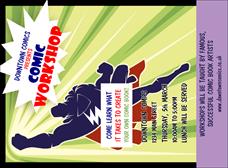 Comic Book Invitation