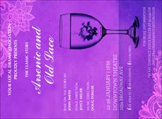 Arsenic & Old Lace Invitation