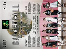 Basketball Schedule Invitation