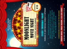 Movie Night Invitation