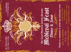 Medieval Banquet Invitation