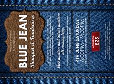 Blue Jeans Invitation