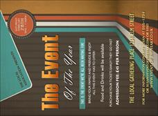 All Purpose Retro Invitation