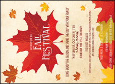 Fall Leaves Invitation