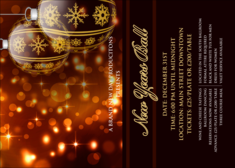 Golden Ornament Postcard