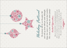 Snowflake Ornament Postcard