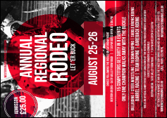 Modern Rodeo Postcard