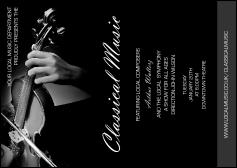 Classical Music Postcard