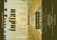 Indian Music Postcard