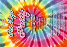 Tie Dye Postcard