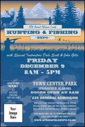 Fishing and Hunting Expo Poster