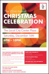 Holiday Lights Poster