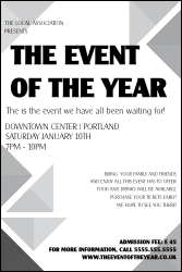 All Purpose Triangles Black and White Poster