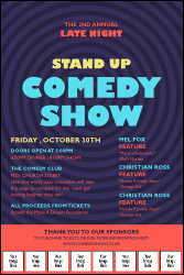 Comedy Spirals Image Poster