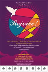 Spiritual Music Logo Poster