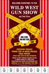 Gun Show Logo Poster