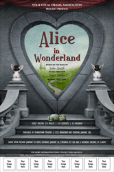 Alice in Wonderland Logo Poster