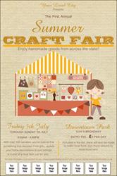 Craft Fair Logo Poster