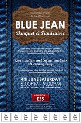 Blue Jeans Logo Poster