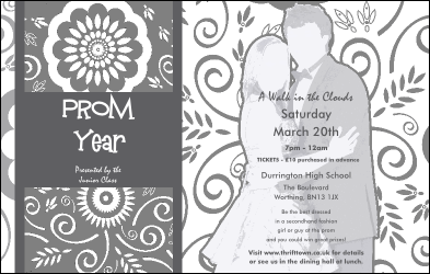 Grey Prom Poster