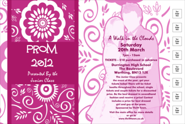 Fuchsia Prom Poster