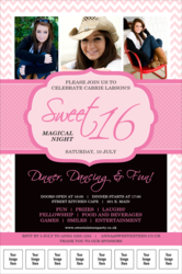 Sweet 16 Logo Poster