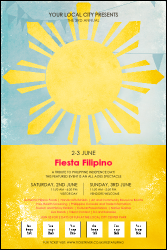 Filipino Fiesta Poster