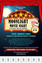 Movie Night Logo-Poster