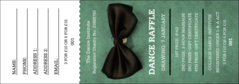 Bow Tie Raffle Ticket