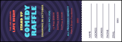 Comedy Spirals Raffle Ticket