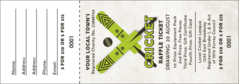 Cricket 3 Raffle Ticket