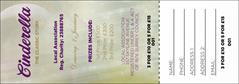 Cinderella Raffle Ticket