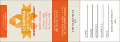 Leukemia Raffle Ticket