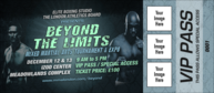 MMA Main Event VIP Pass (Blue)