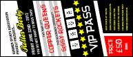 Roller Derby VIP Pass