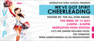 Cheerleading Spirit VIP Pass
