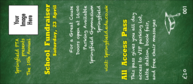 Education Chalk Board VIP Pass