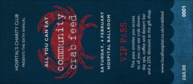 Crab Dinner VIP Pass