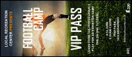 Football Camp VIP Pass