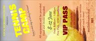 Tennis Camp VIP Pass