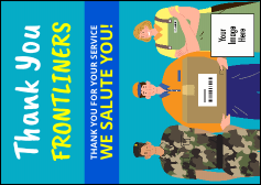 Thank You Frontliners Club Flyer