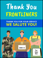 Thank You Frontliners Flyer