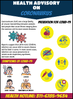 CORONAVIRUS FAQs Flyer