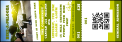 Bike Event QR Event Ticket