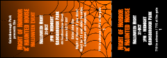 Halloween Spider Web General Admission Ticket 001